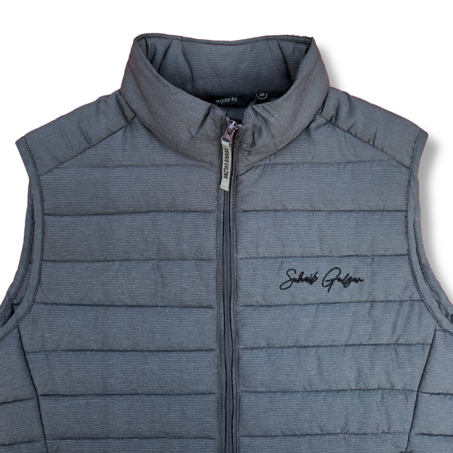 Men's Gray Puffer Jacket - 441001