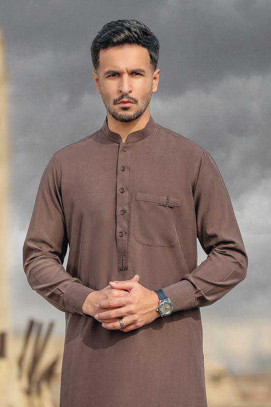 Mens kameez shalwar - stone wash